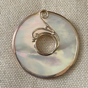 Vintage Mother of Pearl Pendant